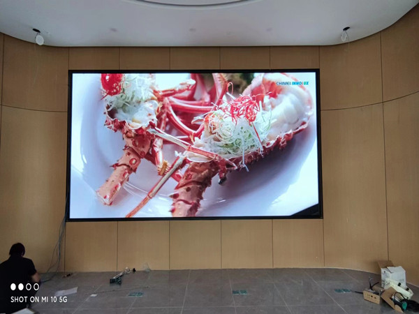 灵武会议室p2室内led大屏